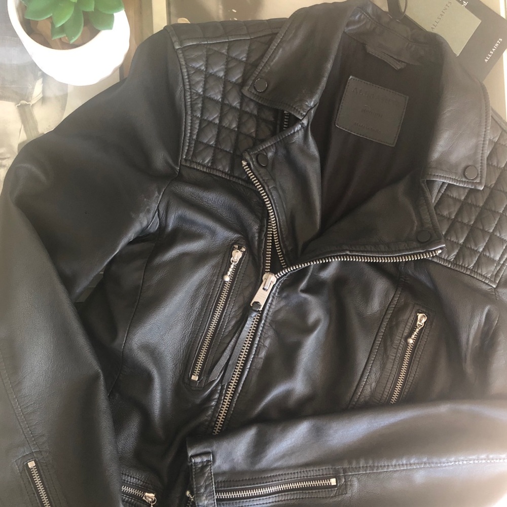 All Saints Leather Jacket
